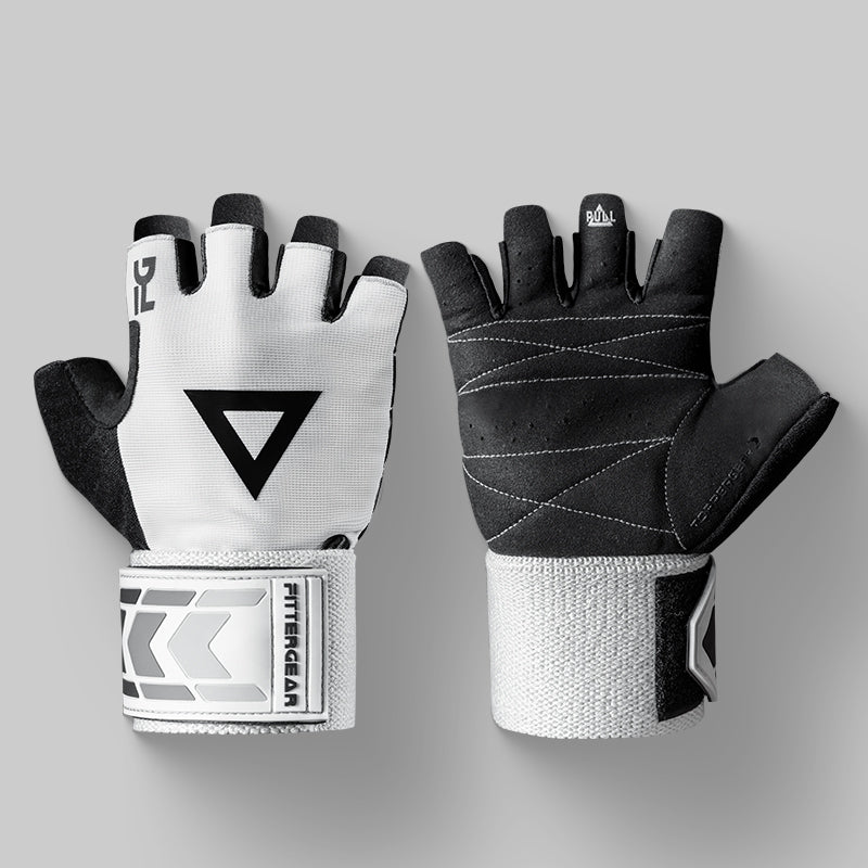 TRAINING GLOVES TRIANGLE WHITE