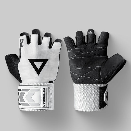 TRAINING GLOVES TRIANGLE WHITE