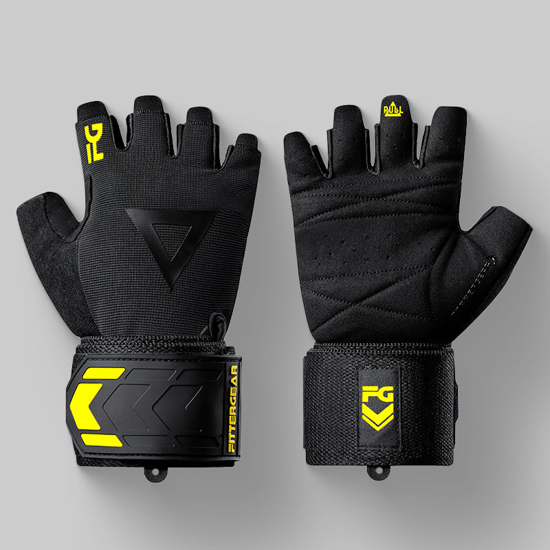 TRAINING GLOVES TRIANGLE - BLACK