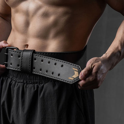 WEIGHT LIFTING BELT COWHIDE