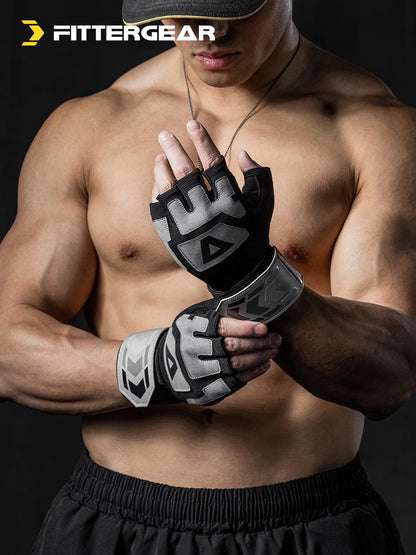 TRAINING GLOVES GREY