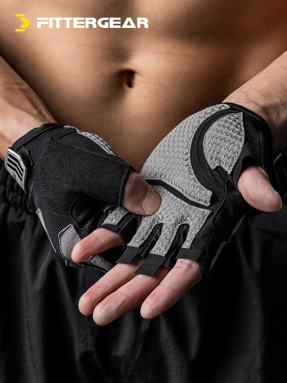 TRAINING GLOVES GREY