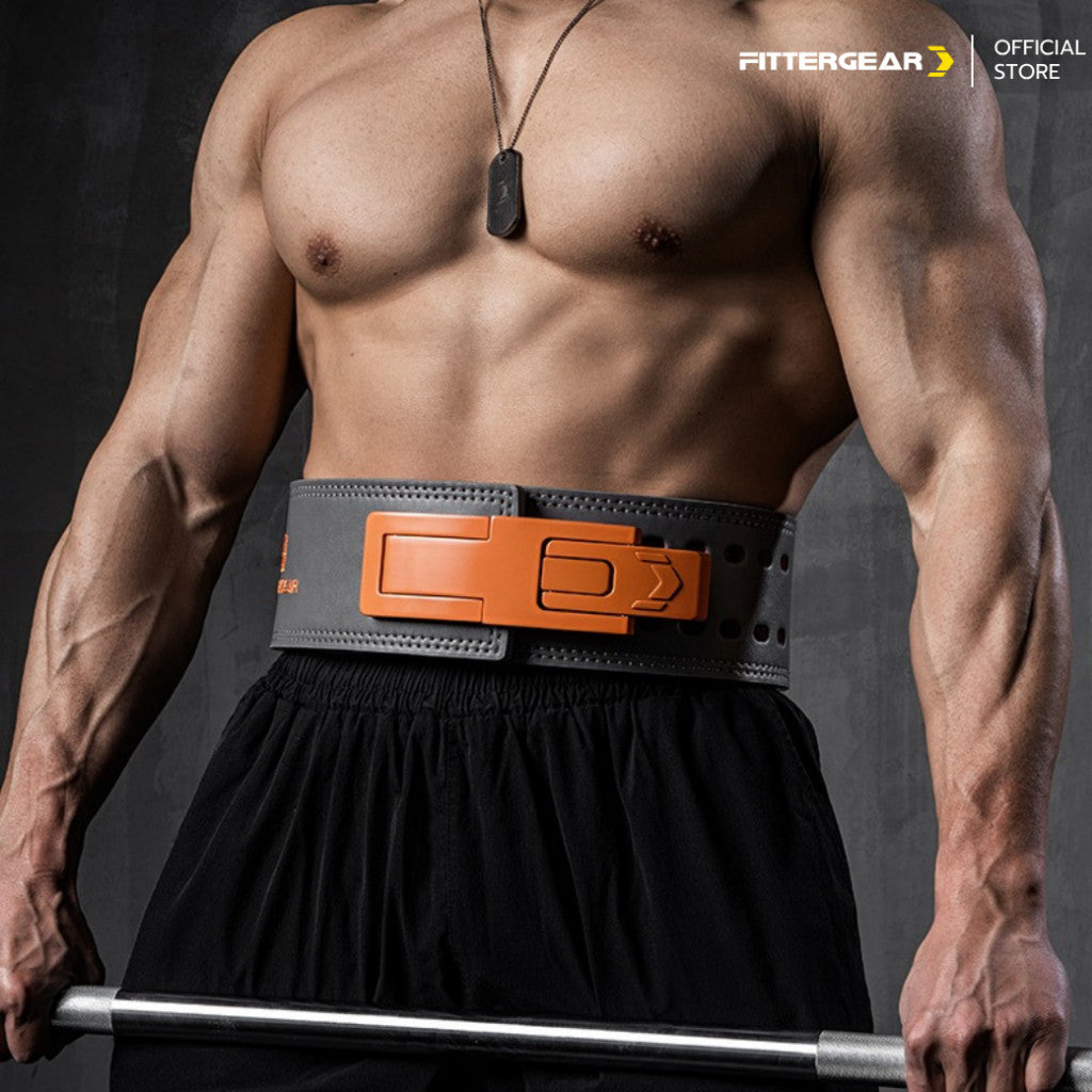 FITTERGEAR : POWER LIFTING LEVER BELT POWER OF DRAGON เข็มขัดยกน้ำหนักแบบคันโยก รุ่นพลังมังกร 2025